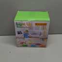 Rechargeable Stepping Stones for Kids, 6pcs Music and Light Up Anti-Slip Balance Sensory Toys for Toddler, Kids Indoor and Outdoor Play Equipment, Birthday Gifts Toys for 3 4 5+ Year Old Kids