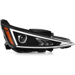 TODO Headlight Assembly Compatible with 2019 2020 Hyundai Elantra HY2503233 92102F3500 Passenger Right Side