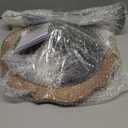 Round Side Table, Solid Wood End Table for Living Room, Small Bedside Table for Bedroom, Modern Accent Tables for Small Spaces, Recliner, Couch, Office, Walnut