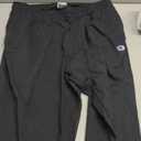 Champion Men's Joggers, Everyday Cotton, Lightweight Lounge Knit Pants for Men, 31" (Large, Black - C Logo)