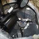 Amazon Basics 16" Pedestal Fan with Remote for Bedroom, Living Room, Office, Adjustable Height, Dual-Layered Blades, 3 Speeds, 3 Modes, Timer, Tilt Head, 60W, Black