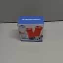 The Original Salt and Pepper Shakers set -Red- Spice Dispenser with Adjustable Pour Holes - Stainless Steel & Glass Set of 2 Bottles