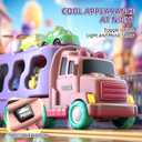 Beby Buty 7 in 1 Car Truck Toys for Toddlers, Truck Toys with Light Sound, Birthday Gifts for 3-5 Year Olds