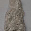 morvally Long Blonde Braided Cosplay Wig Women's Blond Wavy Curly Synthetic Hair Wigs for Halloween Costume Party(Light Blonde) (30 Inch (Pack of 1))