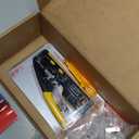 Solsop Pass Through RJ45 Crimp Tool Kit All-in-One Ethernet Crimper Cat7 Cat6 Cat5 Crimping Tool with Network Cable Tester, 50-Pack Cat6 RJ45 Pass Through Connector, 50-Pack Connector Boots