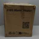 Nessxa 2.65 Gallon Electric Mini Tank Water Heater, 110V 1500W Point of Use On Demand Under Sink Instant Hot Water Heater for Home Kichen Bathroom