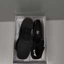 Patent Leather Loafers for Women Slip-On Platform Chunky Heel Bow Loafers, Size -8.5