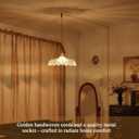 Plug in Pendant Light, 14Ft Cord Clear Glass Shade Hanging Light, Industrial Pendant Light for Dinning Room On/Off Switch Hanging Lamp Plug in, Bedroom and Kitchen Island
