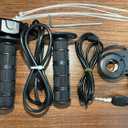Q20 Full Twist Throttle with Rolling Bearing, Ebike Throttle Grip Cable Kit Compatible with Q20 Electric Dirt Bike