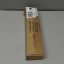 Nuanchu 6 Pcs Flower Flameless Candles 10. 6 '' LED Pressed Floral Pastel Taper Candle Battery Operated Flameless Taper Candlestick Dried Flower Candlestick for Home Wedding Summer Garden Party Decor