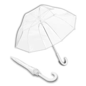 Adult Clear Bubble Umbrella with Dome Canopy and Lightweight Wind and Rain Protection