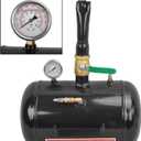 5 Gallon Air Tire Bead Seater 145PSI Blaster Tool Air Tire Seating Blaster Inflator for Car Truck ATV Tank - Black
