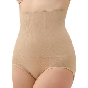 GoodtoU Shapewear Tummy Control Underwear For Women Bodyshaper High Waisted Panties Girdle (US, Alpha, X-Large, XX-Large, Beige)