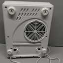 DREO Smart Wall Heater for Bathroom, IP24 Electric Space Heater with ALCI Plug for Indoor Use, 30 Oscillation, Adjustable Thermostat, Remote Control, Works with Alexa, 24H Timer, Easy-mounted Heater (White)