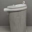 Ubbi Steel Diaper Pail, Odor Locking, No Special Bag Required, Award-Winning, Registry Must-Have, White