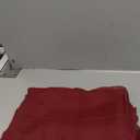 July Joy Semi Linen Look Sheer Curtains for Bedroom, Living Room Grommet Light Filtering Solid Voile Window Curtains, Set of 2 Panels (52 x 84 inch, Burgundy)