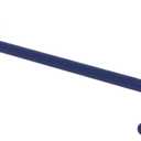 Allied Brass PQN-41-30-HK-MBL Prestige Que 30 Inch Towel Bar with Integrated Hooks, Mediterranean Blue (32.25 Inch)