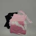 LYYTHAVON Womens Underwear Soft Breathable Cotton Brief Ladies Panties 5-Pack (Small)