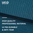 MRO Extra Large Exercise Mat For Home Gym, 8'x4.5'/7'x4.5'/6'x4.5'(7mm) Workout Mats for Gym Flooring, Non-Slip, Extra Thick Durable Cardio Mat, Ideal for Plyo, Weights, MMA, Jump Rope -Shoe Friendly