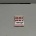 Glamnetic Press On Nails - Classic Red | Opaque Cool Tone, Timeless Red Short Almond Fake Nails, Salon Quality | 15 Sizes - 30 Nail Kit