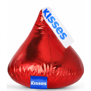 Hershey Kiss Plush Red, 8in
