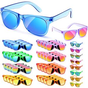 Party Favors Kids Sunglasses Bulk - 32 Packs Neon Sunglasses for Kid Age 3-8, UV400 Protection Party Sunglasses Goodie Bags Stuffers for kids Birthday Party Supply, End of the Year Gifts For Students