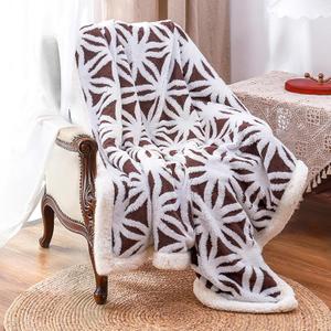 LOMAO Sherpa Fleece Blanket Fuzzy Soft Throw Blanket Dual Sided Blanket for Couch Sofa Bed (Rose Brown, 60''x80'')