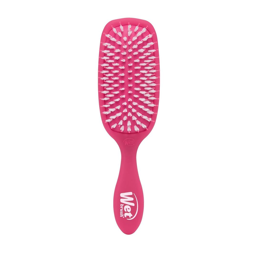 Wet Brush Smooth Styler Hair Brush, Pink Frost, Exclusive Ultra-soft IntelliFlex Bristles, Synthetic Boar Bristles, Shiny And Smooth, For All Hair Types, For Women, Men, Wet And Dry (1 Count (Pack of 1))