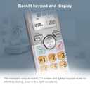 AT&T EL51203 DECT 6.0 2-Handset Cordless Phone with Full-Duplex Speakerphone, Backlit Display & Lighted Keypad, Caller ID/Call Waiting, Intercom, ECO Mode