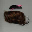 Vigorous Clip in Hair Extensions 20Inch Hair Extensions Clip Ins 6Pcs Long Wavy Synthetic Hairpieces for Women (Caraamel Brown & Dark Roasted Coffee)