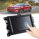 7" Uconnect Touch Screen Display with Bracket for 2017-2020 Jeep Compass TDO-WXGA0700K00057-V1 TDO-WXGA0700K00033-V2 ACT3S5370FPC-A1-E fit Radio Navigation