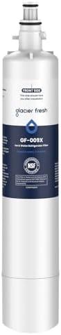 GLACIER FRESH Replacement for RPWFE, RPWF (Built-in CHIP) Refrigerator Water Filter, Compatible with GFE28GYNFS, GFE28GELDS, PFE28KELDS, PFE28KYNFS, GFD28GELDS, PWE23KELDS, PWE23KMKES, 1 Pack