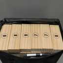 Outdoor Games Large Wooden Tower Stacking Game - 54 Premium Pine Blocks Stack up to 4FT with Custom Rules Board & Heavy Duty Carry Bag - Outdoor Lawn Games for Backyard Parties, Camping, Tailgating