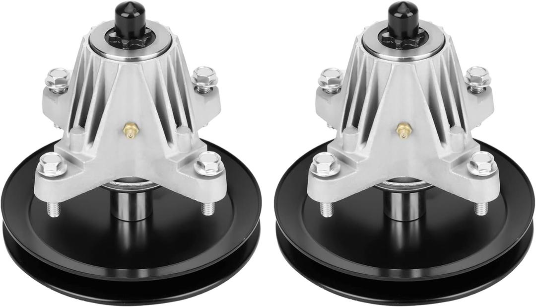 Mower Deck Spindle Pulley for MTD Cub Cadet 46" Deck XT1-LT46 XT2-LX46 KH KW FAB Mower 918-06977A 918-06977 2 Pack