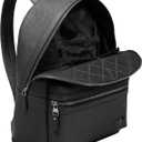 Michael Kors Men's Edison Dome Backpack, Black, One Size
