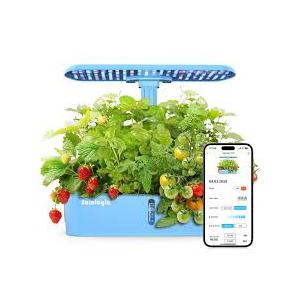 Sainlogic Hydroponics Growing System

12 Pods Watering Planter, APP & WiFi Connected, 5 X Growth with 24W LED, Quiet Pump