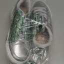 Skechers Womens Arch Fit Arcade-Glistening Gal (7.5, Silver)