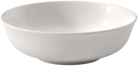 Villeroy & Boch For Me Elegant Bowl for Soups and Salads, Premium Porcelain, Dishwasher Safe, White, 16.5 oz
