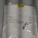 Elrene Home Fashions Continental Solid Texture Water, Stain & Wrinkle Resistant Tablecloth, 60"X84" Oval, White
