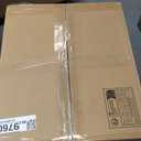 SONGMICS 13 Gallon (50 L) Trash Can, Stainless Steel Kitchen Garbage Can, Recycling or Waste Bin, Soft Close, Step-On Pedal, Removable Inner Bucket, White ULTB050W01