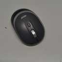 acer Bluetooth Wireless Mouse for Laptop, Computer Mouse Wireless (BT5.2+2.4GHz), Small to Medium Size, Left & Right Handed Office USB Mice with USBA Receiver, 4 Buttons, Compatible with PC, Desktop