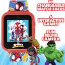 Marvel Spidey and His Amazing Friends Interactive Kids Smart Watch with Camera Games Voice Recorder Calculator Pedometer Colorful Silicone Strap Fits Wrists 5.5" to 8"
