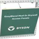 Byson Drywall Access Panel 24x24 Inches Wall Access Door with Mud-In Flange, Heavy Duty Steel Frame, 5/8 Gypsum Inlay, Hidden Hinged Push Lock