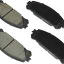 BOSCH BE1324H Blue Ceramic Disc Brake Pad Set w/Hardware - Compatible with Select Lexus NX200t, NX250, NX300/300h, NX350/350h, RX350/350L, RX450h; Toyota Camry, Highlander, RAV4, Sienna + More; FRONT