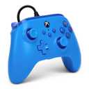 PowerA Wired Controller for Xbox Series X|S - blue, gamepad, video game/gaming controller, works with Xbox One, Officially Licensed