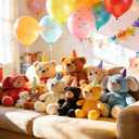 CANREVEL Mini Party Hats for Stuffed Animals Headwear, Birthday Hats
