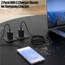 25W Super Fast Charger Type C for Samsung Galaxy S25/S24/S23 Ultra,USB C Android Phone Charger with 6FT/10FT Type C Cords for Galaxy S25/S24/S23+/S22 Plus/S20,iPhone 17/16/15 Pro Max