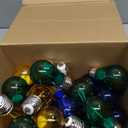 Meconard 24Pack S14 Colored LED String Light Bulbs,1Watt Plastic Shatterproof Waterproof Outdoor Indoor Replacement Bulbs for Home Decor, E26 Medium Base, Multi-Color: Red/Green/Blue/Orange