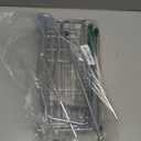 Amawarm Shower Caddy,Rustproof Shower Shelves Over Shower Head,Triple Adjustable Storage,Silver