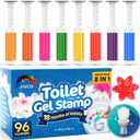 -96 Flowers- Flower Toilet Gel Stamp | Toilet Scent Fresheners (Mix Scent)